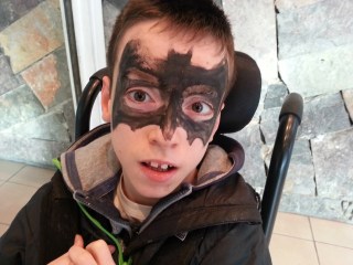 Un blog para daniel, disfraz de Batman